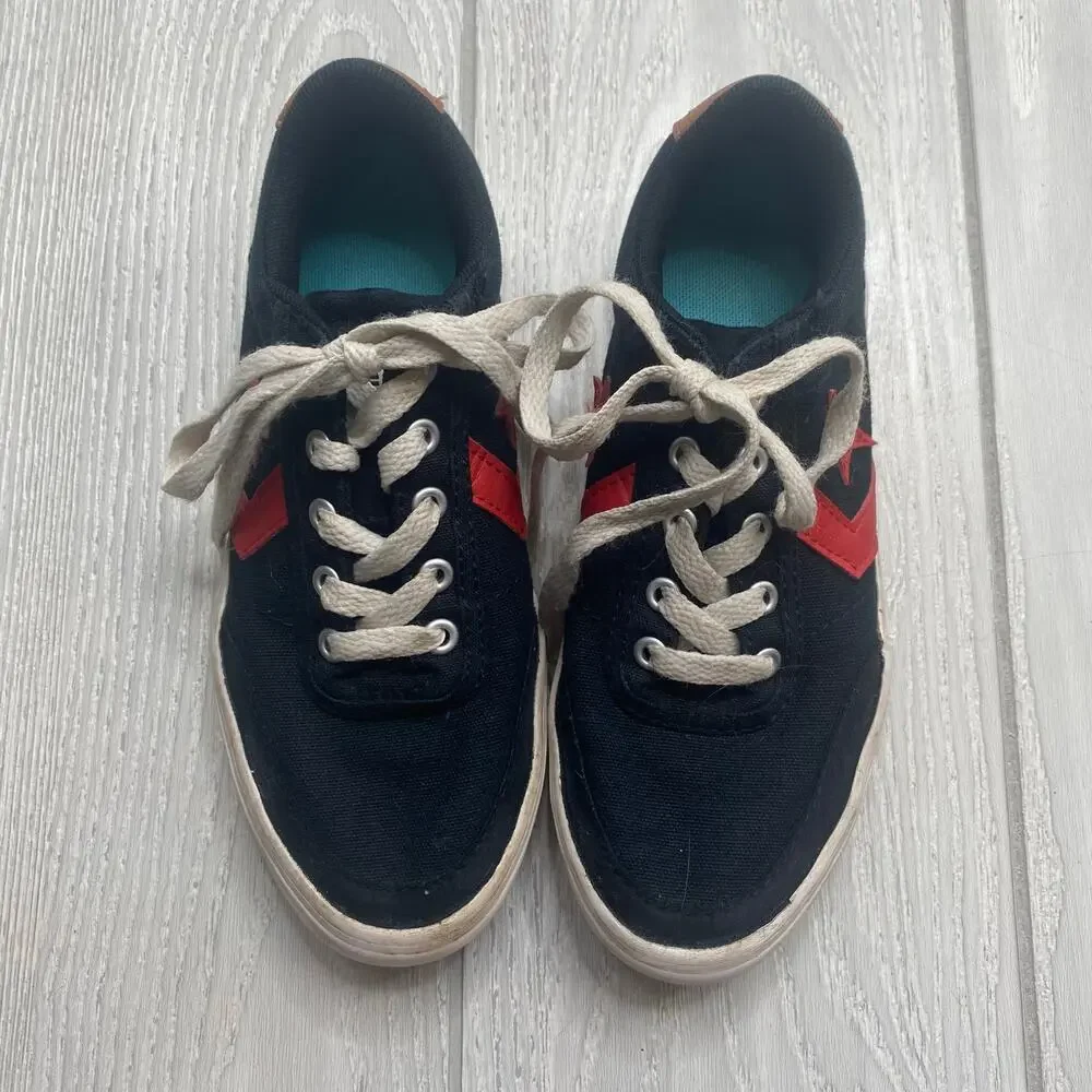 Converse Black & Red One Star Low-Top Sneakers Youth Size 1.5 Y